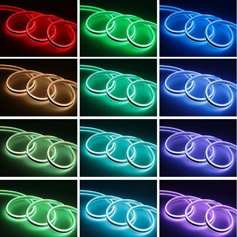 led柔性霓虹灯带双面七彩闪烁变色户外防水广告招牌220V软灯管,淘宝优惠券,粉丝福利购,淘宝优惠卷