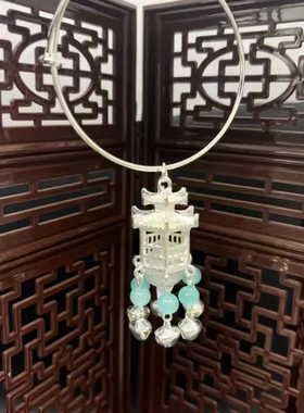 古风手镯会发光的流苏灯笼手环春节手饰汉服配饰高级百搭景区爆款