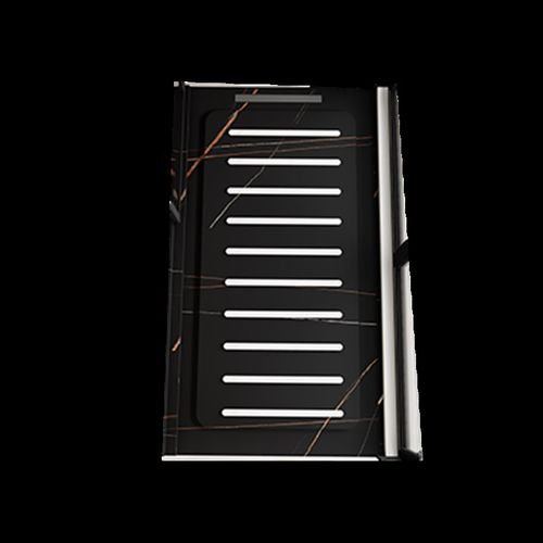 卫生间下沉式淋浴房定制岩板浴室无障碍冲凉脚垫防滑石底座踏板 - 图3