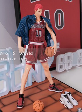 KINO奇诺儿童房摆件男孩房间布置C装饰篮球人物主题样板间书桌饰