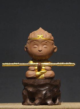 创意陶瓷孙悟空齐天大圣摆件中式禅意家居饰品软装装饰艺术工艺礼