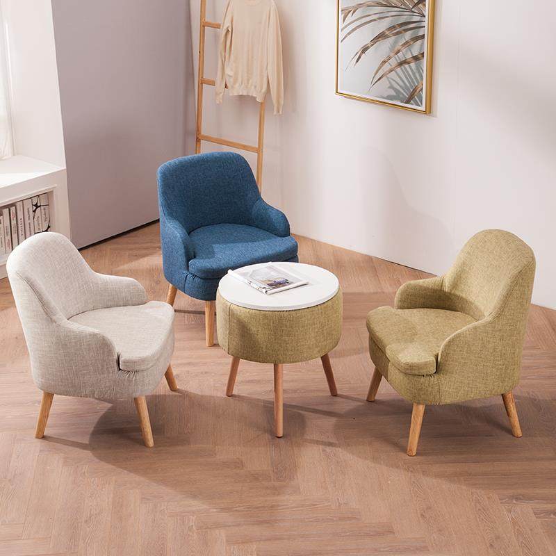 9U实木阳台桌椅三件套储物茶几客厅卧室休闲布艺沙发椅组合现代简,淘宝优惠券,粉丝福利购,淘宝优惠卷