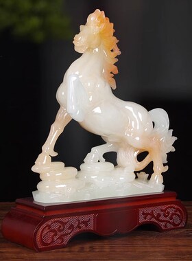 马到成功摆件招财马家居客厅酒柜办公室桌面装饰公司乔迁开业礼物