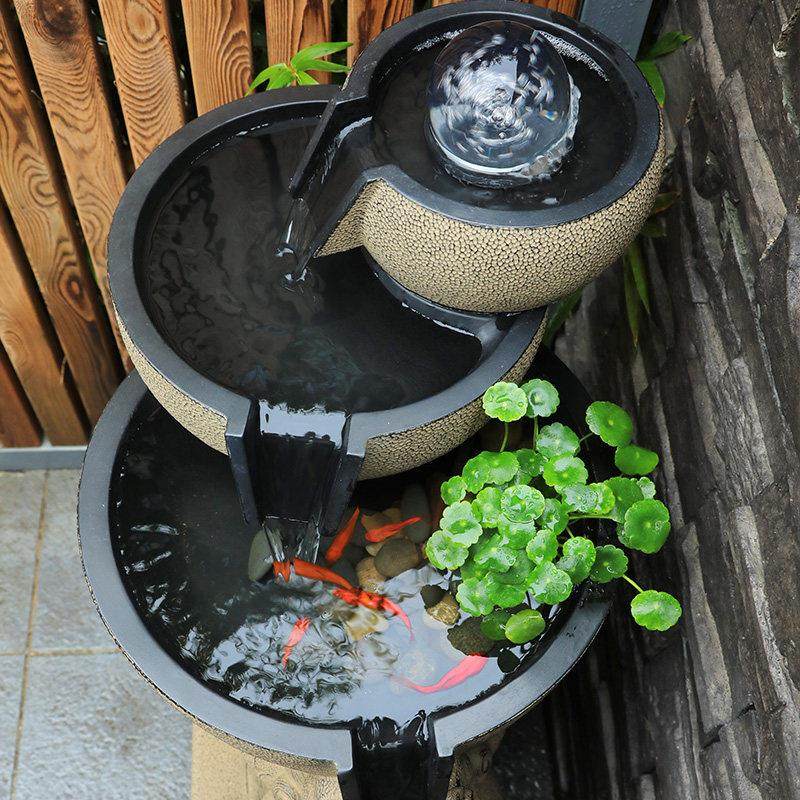 汉韵堂貔貅招财流水摆件鱼池客厅阳台花园庭院循环水景观落地装饰,淘宝优惠券,粉丝福利购,淘宝优惠卷