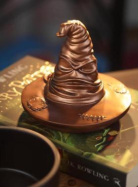 哈利波特周边霍格沃超写实分院帽树脂收纳盒烟灰缸摆件送礼物