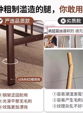 毛笔字桌子新中式办公桌电脑桌简易国学桌子书法桌家用书画桌书桌