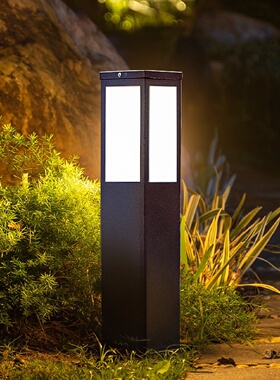 太阳能防水落地方形草坪灯草地灯led花园别墅道路庭院景观灯节能