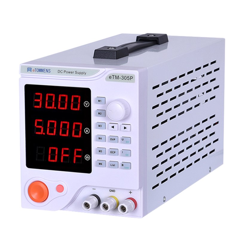 同门正品eTM-605DP高精度线性可调直流稳压电源60V5A 300W可编程 - 图3