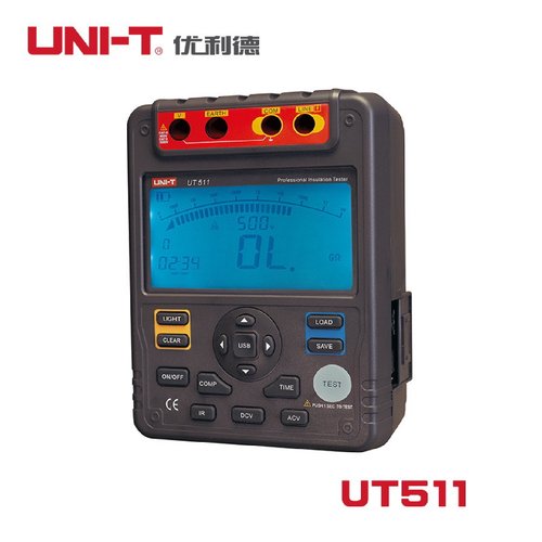 特惠优利德UT511/512/513绝缘电阻仪数字兆欧表电工绝缘摇表 - 图3