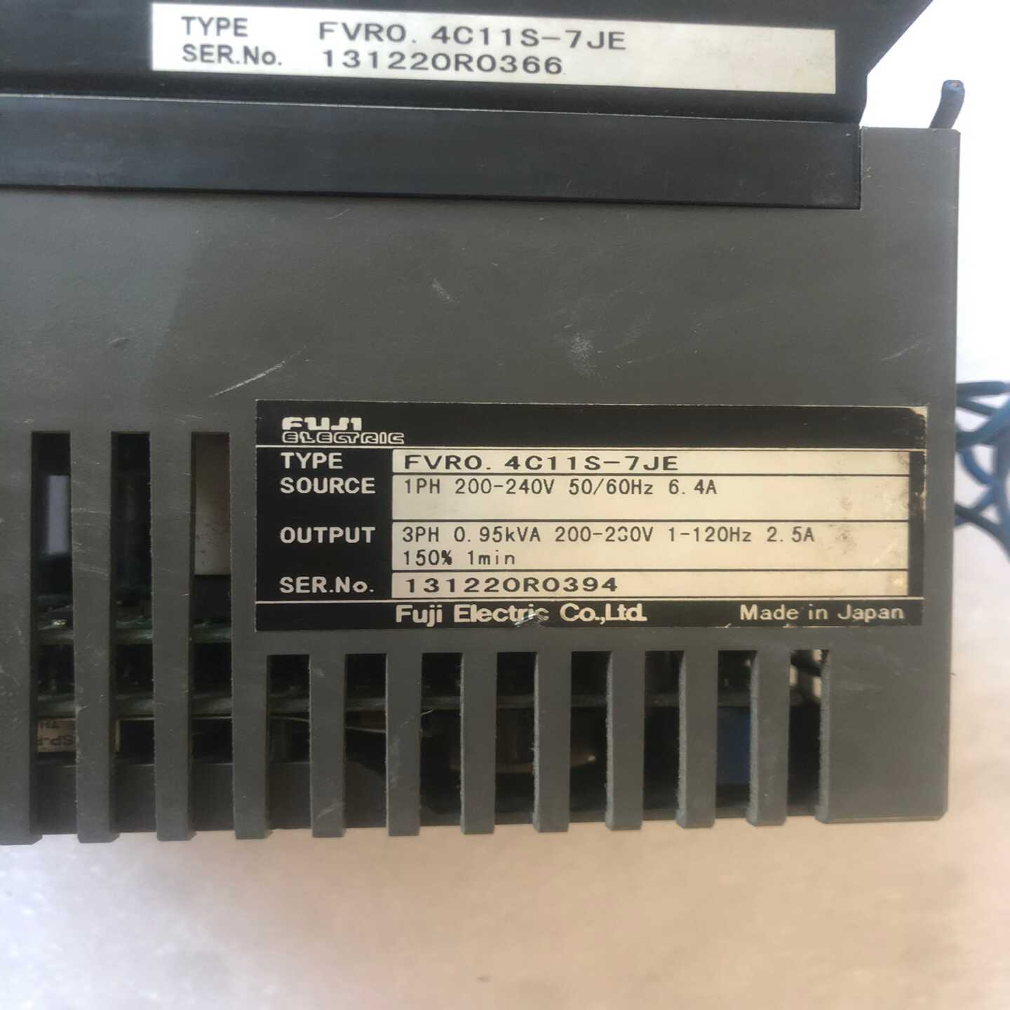 变频器4C11S-7JE。功能适用 - 图0