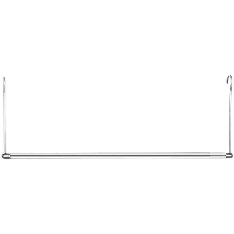 阳台伸缩杆免安装晾衣杆衣架卧室窗帘挂杆浴帘杆子门帘衣柜撑杆,淘宝优惠券,粉丝福利购,淘宝优惠卷