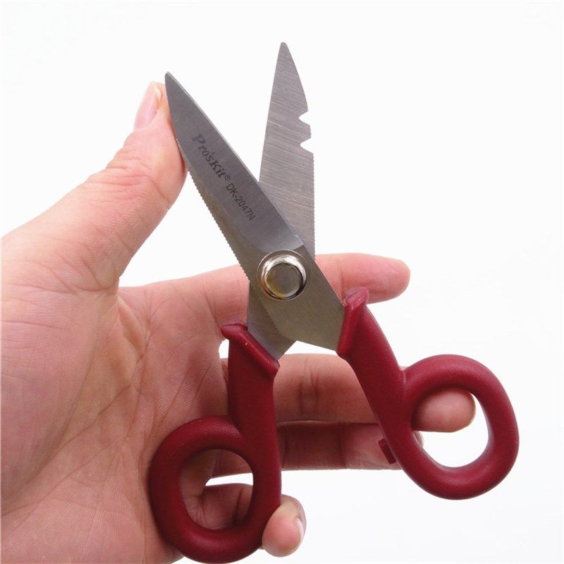 包邮台湾宝工进口电工剪刀多功能剪刀DK-2047N小剪刀五金工具剪子,淘宝优惠券,粉丝福利购,淘宝优惠卷