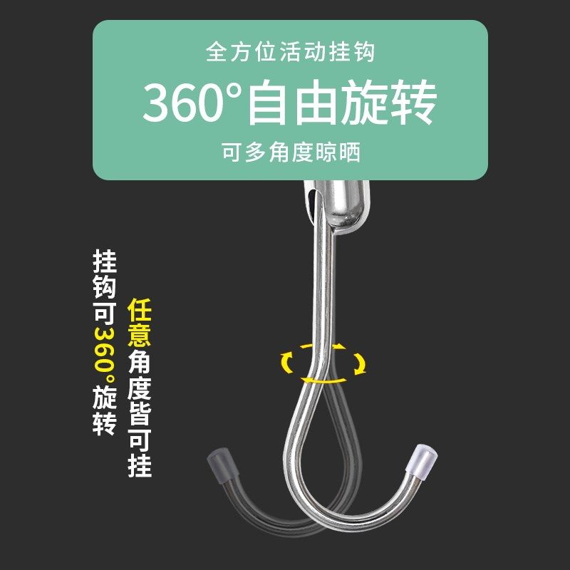 阳台伸缩杆免安装晾衣杆衣架卧室窗帘挂杆浴帘杆子门帘衣柜撑杆,淘宝优惠券,粉丝福利购,淘宝优惠卷