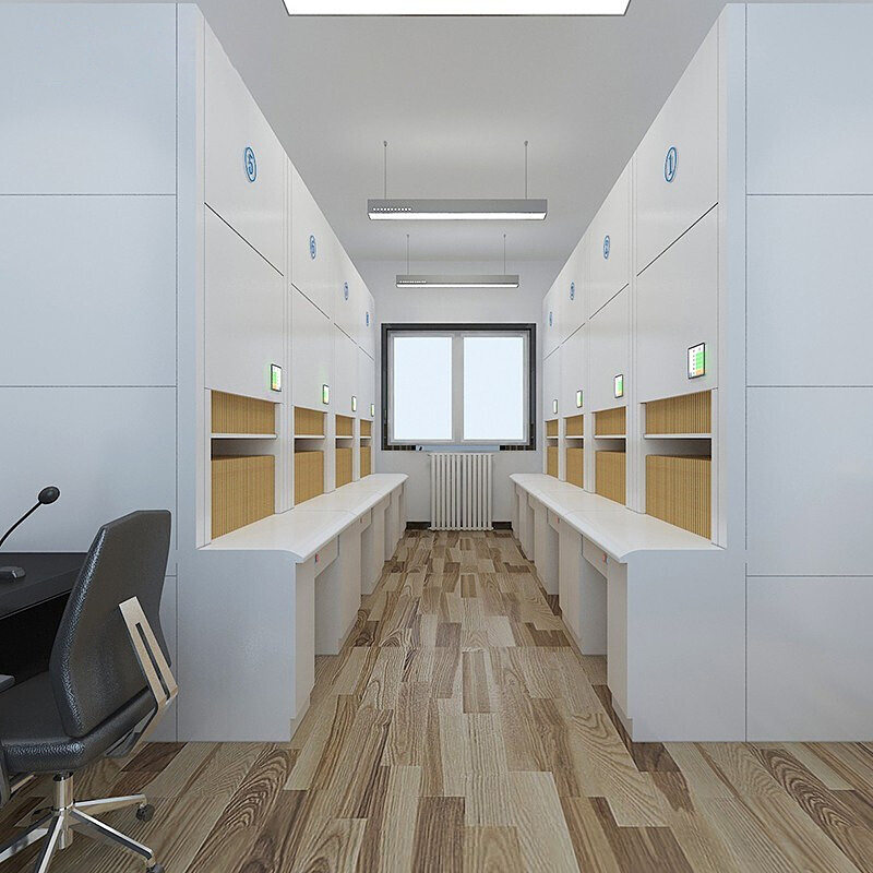 智能文件回转柜自动档案管理柜子可升降定位选层柜电脑联网盘库柜 - 图0