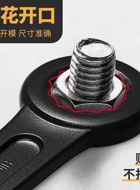 重型敲击梅花扳手大扳手打击加厚工业级50单头450 55 60 75
