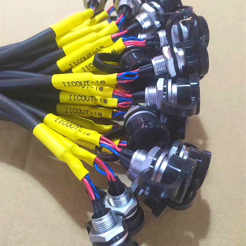 线束加工定制护套端子线电子线排线DB SCSI 自动化I/O屏蔽线束 - 图3