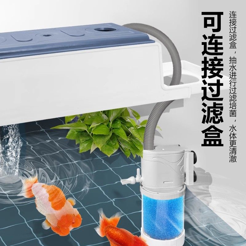 鱼缸过滤器过滤循环水泵制氧一体机净水三合一氧气泵小型超静音小,淘宝优惠券,粉丝福利购,淘宝优惠卷