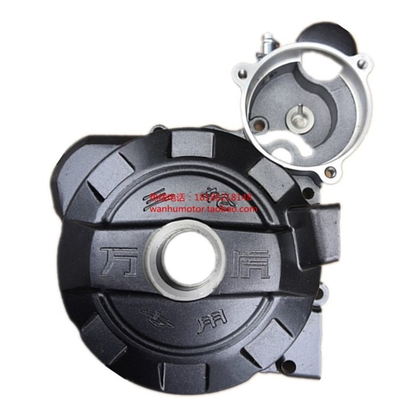 万虎三轮车发动机磁电机盖子水冷0虎啸00 左前盖 线圈边盖 - 图0