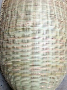 酿酒竹编撮箕 竹制品粮食撮箕 纯手工农家土箕