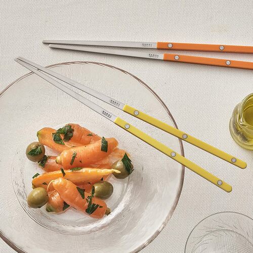 法国Sabre Paris小酒馆不锈钢筷子 多巴胺家用高级筷子ins风餐具 - 图0