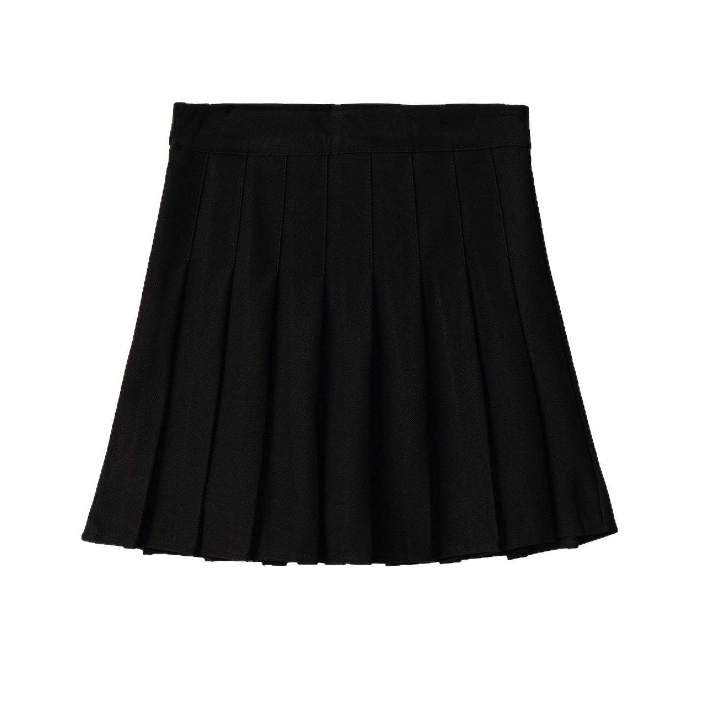 厂家秋冬毛呢百褶裙高腰A字大码短裙小个子学院JK加长半身裙高弹,淘宝优惠券,粉丝福利购,淘宝优惠卷