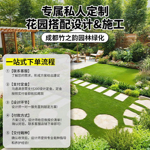 蓝紫色系列室外庭院薰衣草组合花卉花镜宿根鼠尾草蓝雪花观赏盆栽 - 图3