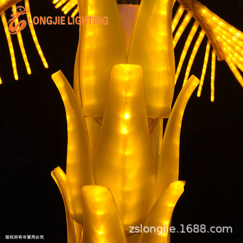 高3米 宽2米16片叶景观树灯椰树灯LED椰子树 16片叶绿色,淘宝优惠券,粉丝福利购,淘宝优惠卷