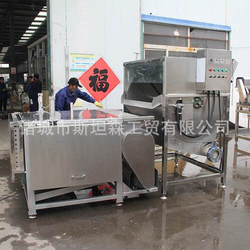 新式鸭鹅自动屠宰脱毛机 小型家禽屠宰流水线设备 家禽烫脱一体机 - 图2