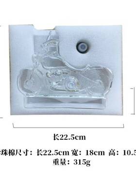 摩托车泡酒瓶密封威士忌酿酒罐家用高硼硅玻璃泡酒器收藏装饰摆件