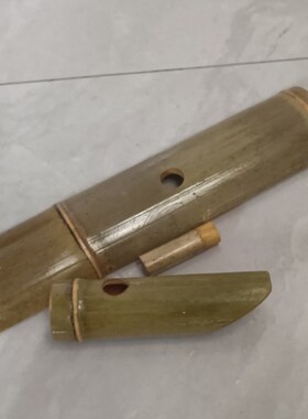 刷漆竹流水摆件竹筒装饰品中式竹子循I环流水工艺品鱼缸造景器材