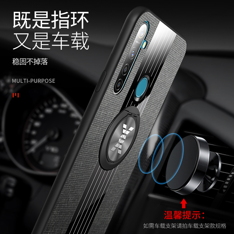 realmeQ手机壳realmeX玻璃保护realme X青春版硅胶套RMX1971全包1901防摔opporealmeq布软壳reaimeq大师个性Q - 图1