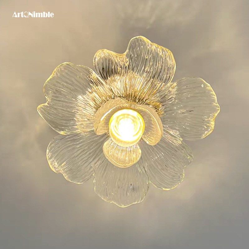 花瓣过道走廊灯高级感阳台琴房美容院楼梯衣帽间入户玄关吸顶灯,淘宝优惠券,粉丝福利购,淘宝优惠卷