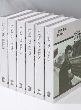 假书仿真书装饰品摆件拍摄道具书壳模型书房书柜书架摆设简约现代