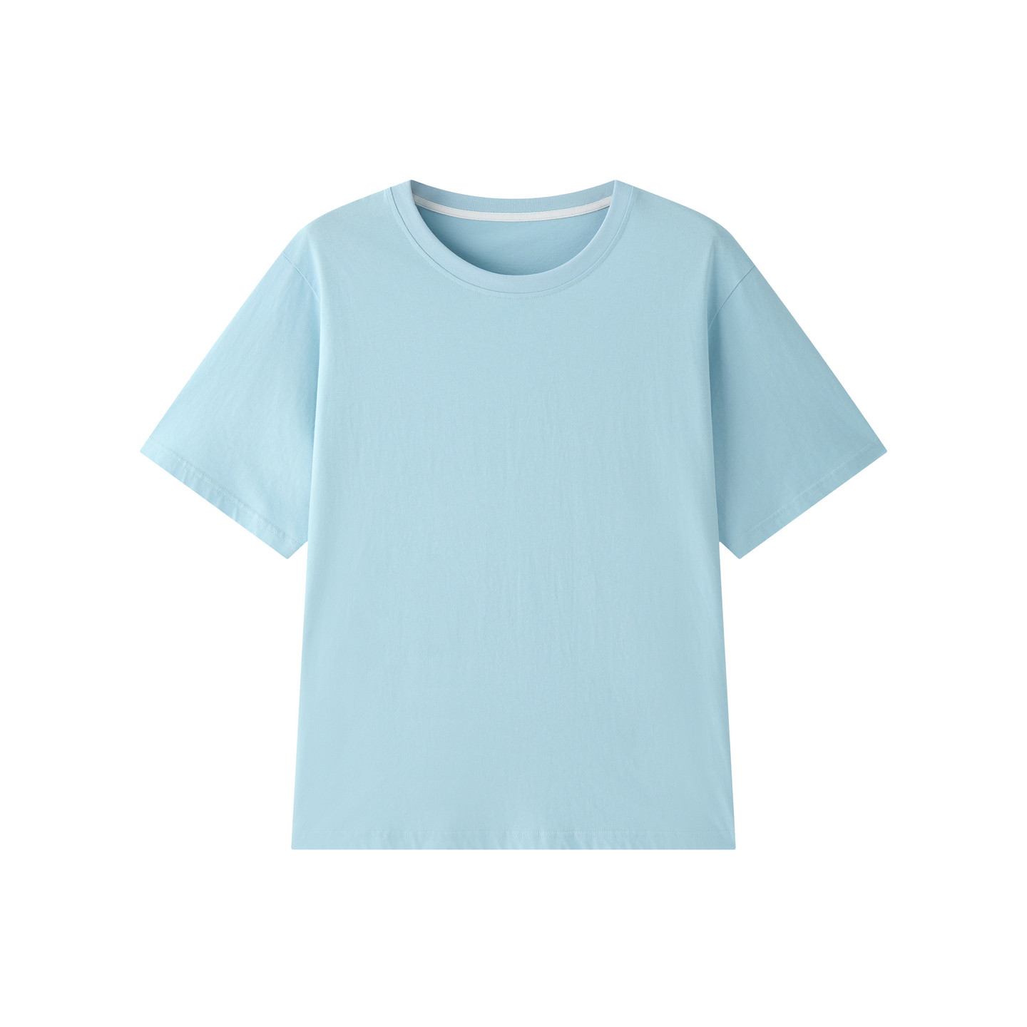Plus size men's contrast cotton pajamas set