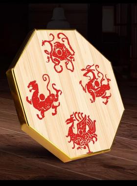 八卦镜凸镜纯铜家居九宫太极门乔迁凹镜挂件客厅装饰店