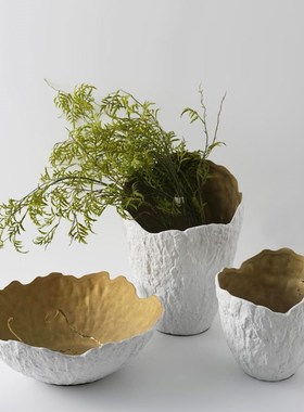 创意艺术陶瓷瓶客厅样板间酒店民宿陶罐器摆设