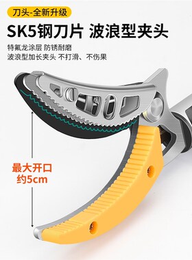 摘水果采摘荔枝香椿槐花榆钱高枝剪伸缩杆高空枝剪专用剪刀采果子
