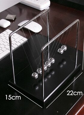 牛顿摆球球办公室装饰男感解压领导旺财招财