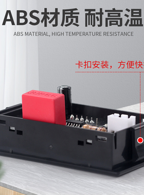 DL85-20交流电压表 数显二线电压表头 LED数码管显示AC220V显示器