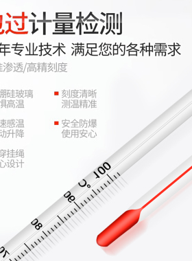 鱼缸温度计高精度水温测量计室内家用精准温度表工业大棚养殖专用