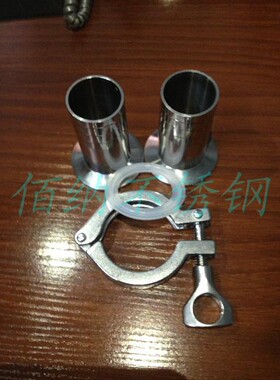 304不锈钢皮管接头宝塔接头软管接头卡箍皮管接头快装皮接4件套装