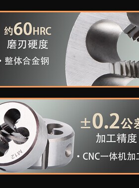 英美制手动板牙套丝机扳手套丝神器13/16-20-24-28-32 7/8-9-14