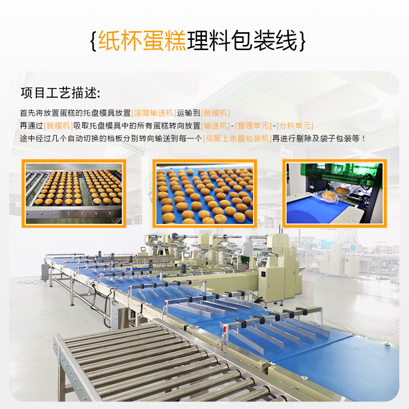 多功能食品理料包装线 蛋糕理料枕式包装机 一拖五自动理料包装线,淘宝优惠券,粉丝福利购,淘宝优惠卷