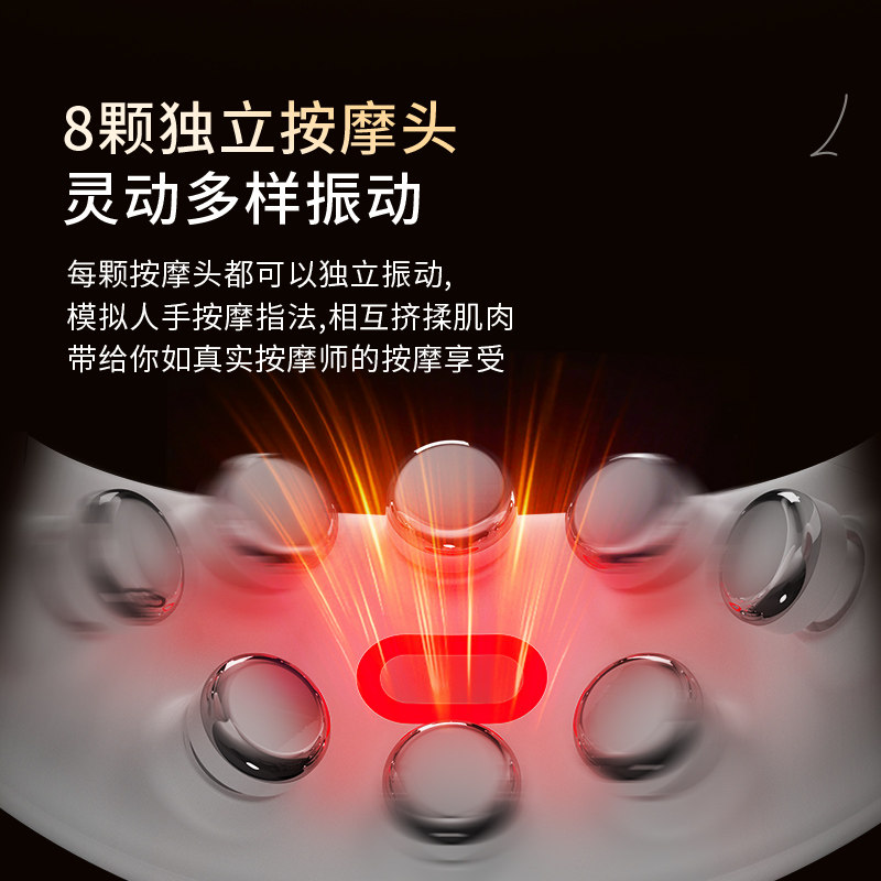 AUX/奥克斯脉冲护颈仪颈部揉捏神器颈椎按摩器肩颈按摩热敷神器,淘宝优惠券,粉丝福利购,淘宝优惠卷