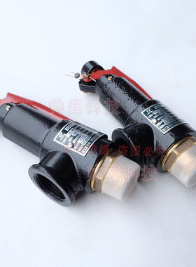 丝扣安全阀A27W-10T/16T弹簧微启式安全阀 泄压阀 储气罐锅炉DN