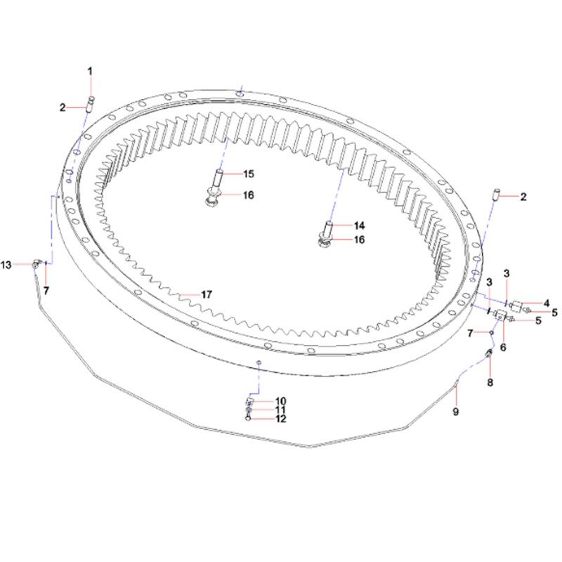 挖掘机配件三一135 195 205 215C 365回转支承大转盘接头黄油阀嘴,淘宝优惠券,粉丝福利购,淘宝优惠卷