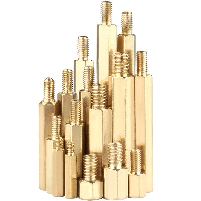 单通六角铜柱单头铜螺柱机箱主板螺丝隔离柱电路板支撑柱M2M2.5M3,淘宝优惠券,粉丝福利购,淘宝优惠卷