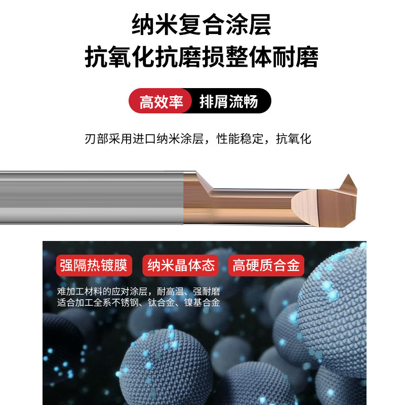 整体钨钢MIR3A60合金内孔螺纹车刀4A55小孔径微型走心机6毫米mm,淘宝优惠券,粉丝福利购,淘宝优惠卷