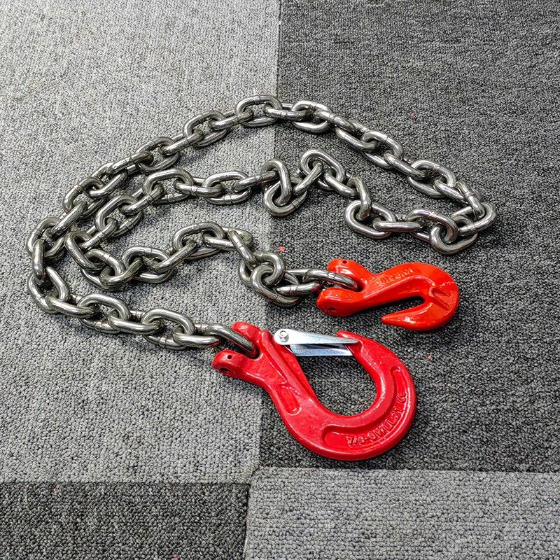 拉森桩专用捆绑链条吊钩钢板桩工程固定稳固勾子双钩铁链钢链抓钩,淘宝优惠券,粉丝福利购,淘宝优惠卷