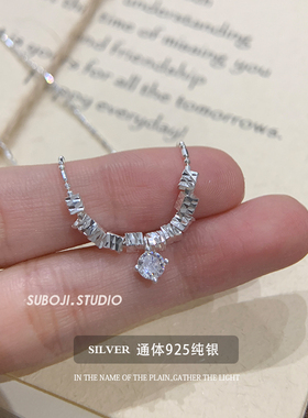 素泊集「碎银四爪」项链纯银925